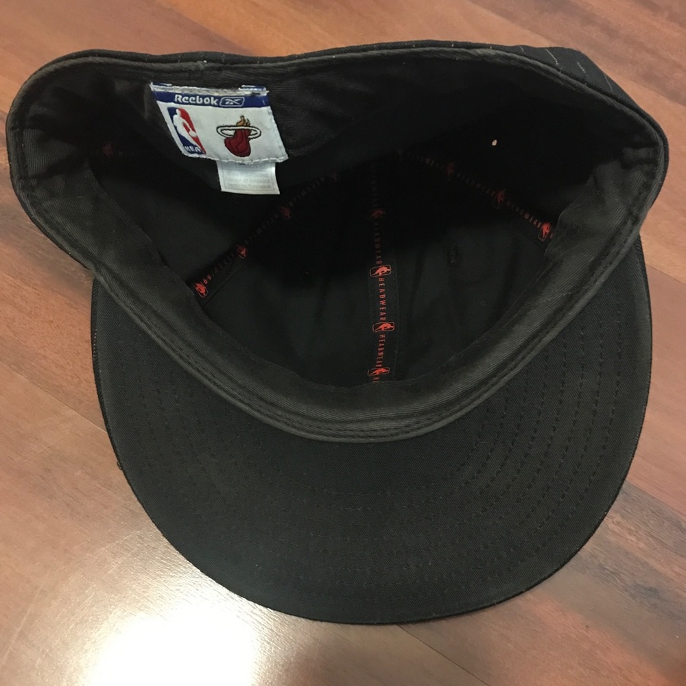 Miami Heat NBA Reebok One Size Hat - Picture 7 of 7